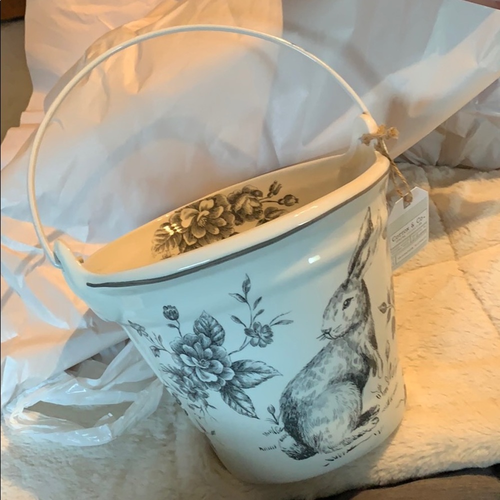 Cotton & Co Spring Collection Decoration Pail